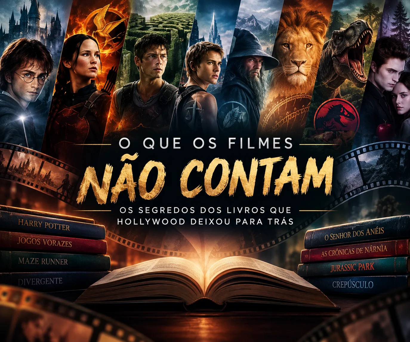 O que os filmes não contam: os segredos dos livros que Hollywood deixou para trás