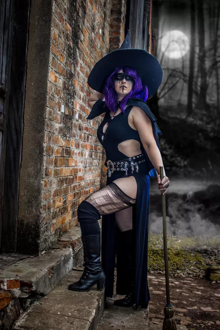 | Dia das Bruxas | Bruxa  por Gaby Sá