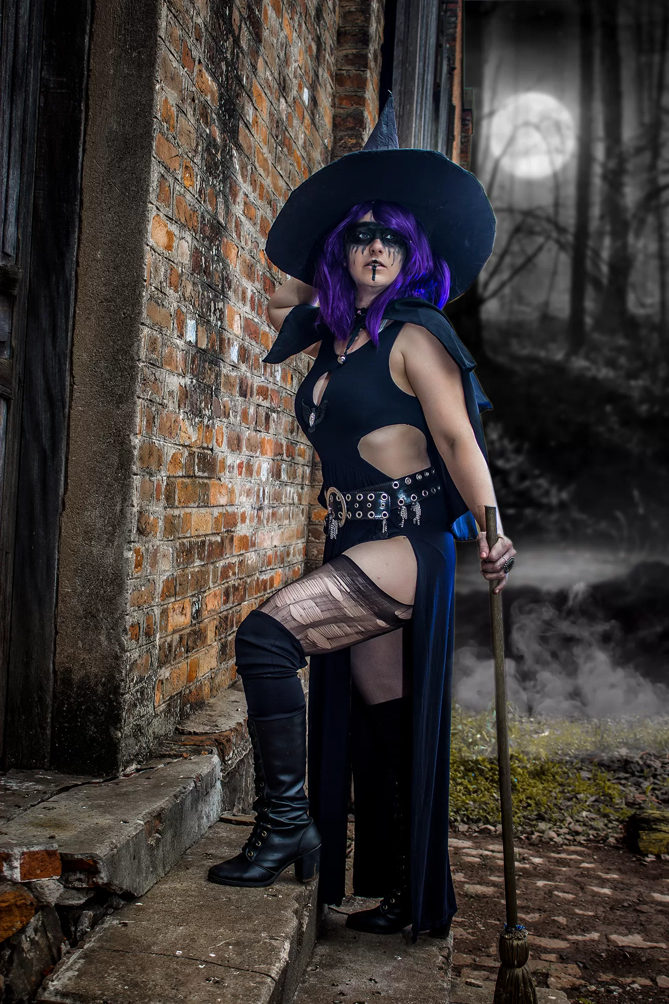 | Dia das Bruxas | Bruxa  por Gaby Sá