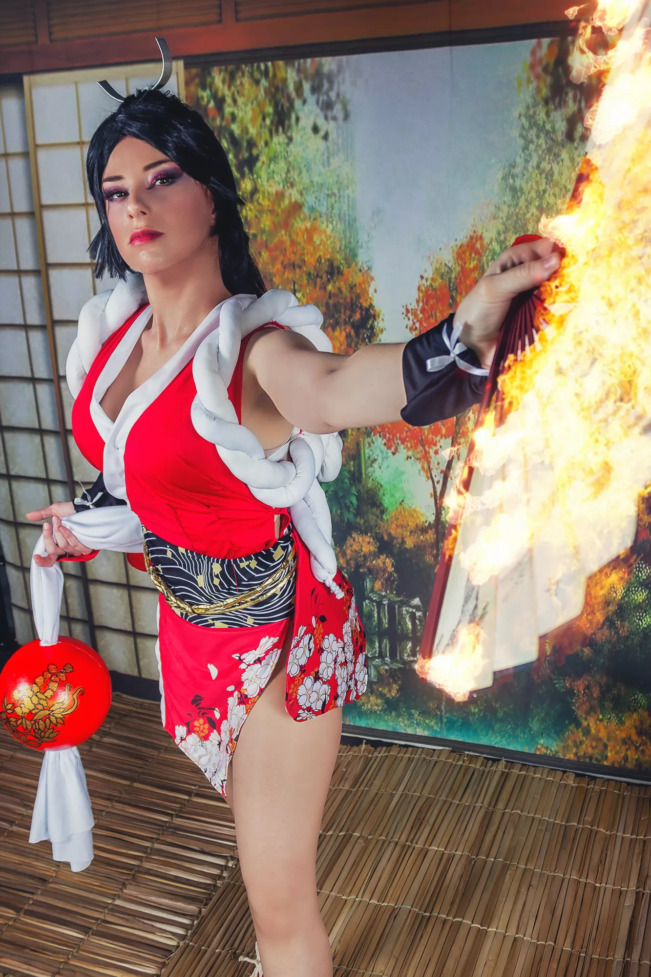 Foto 4 — Mai Shiranui Fatal Fury Por Gaby Sá
