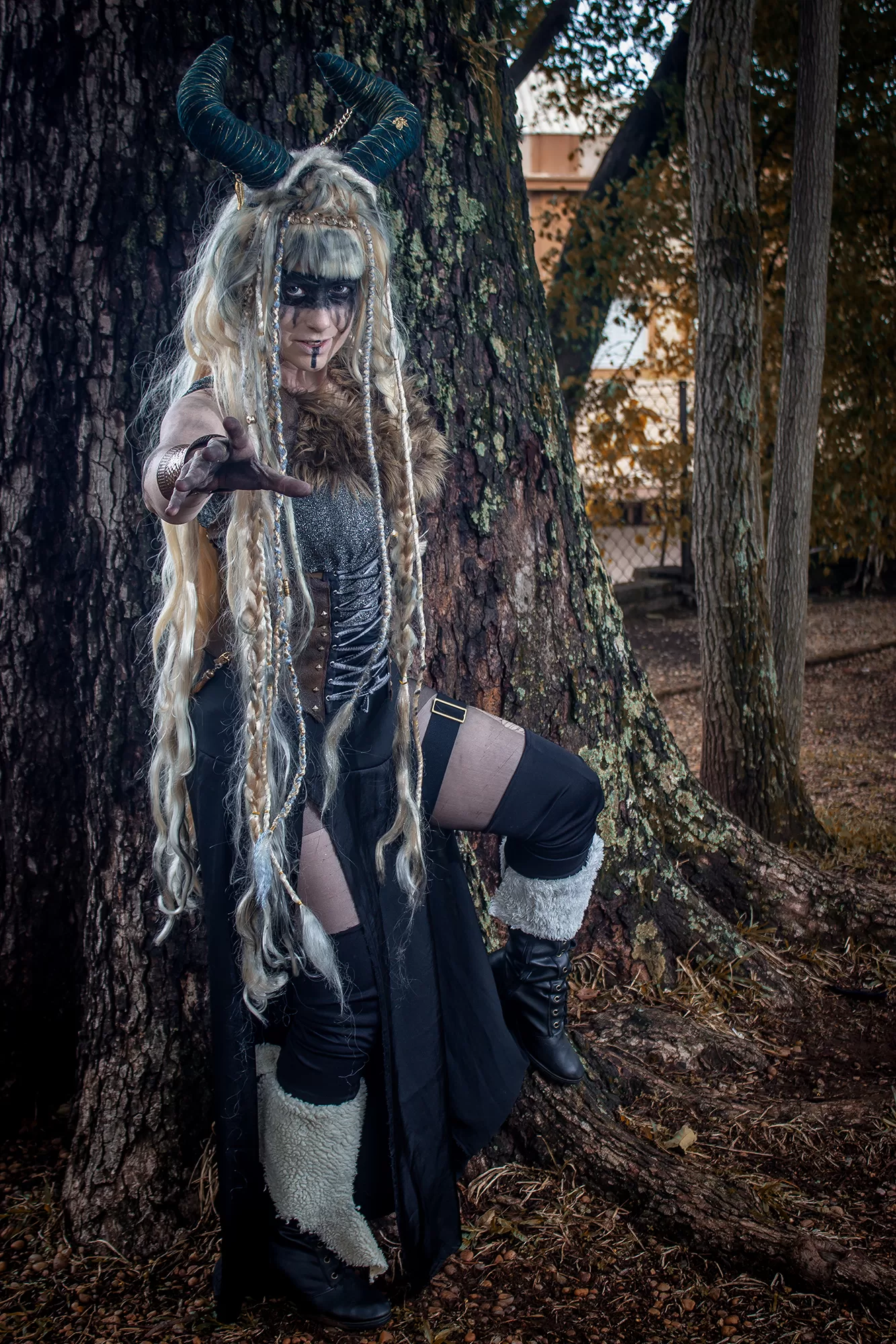 Foto 3 — | Dia das Bruxas | Bruxa Viking por Gaby Sá