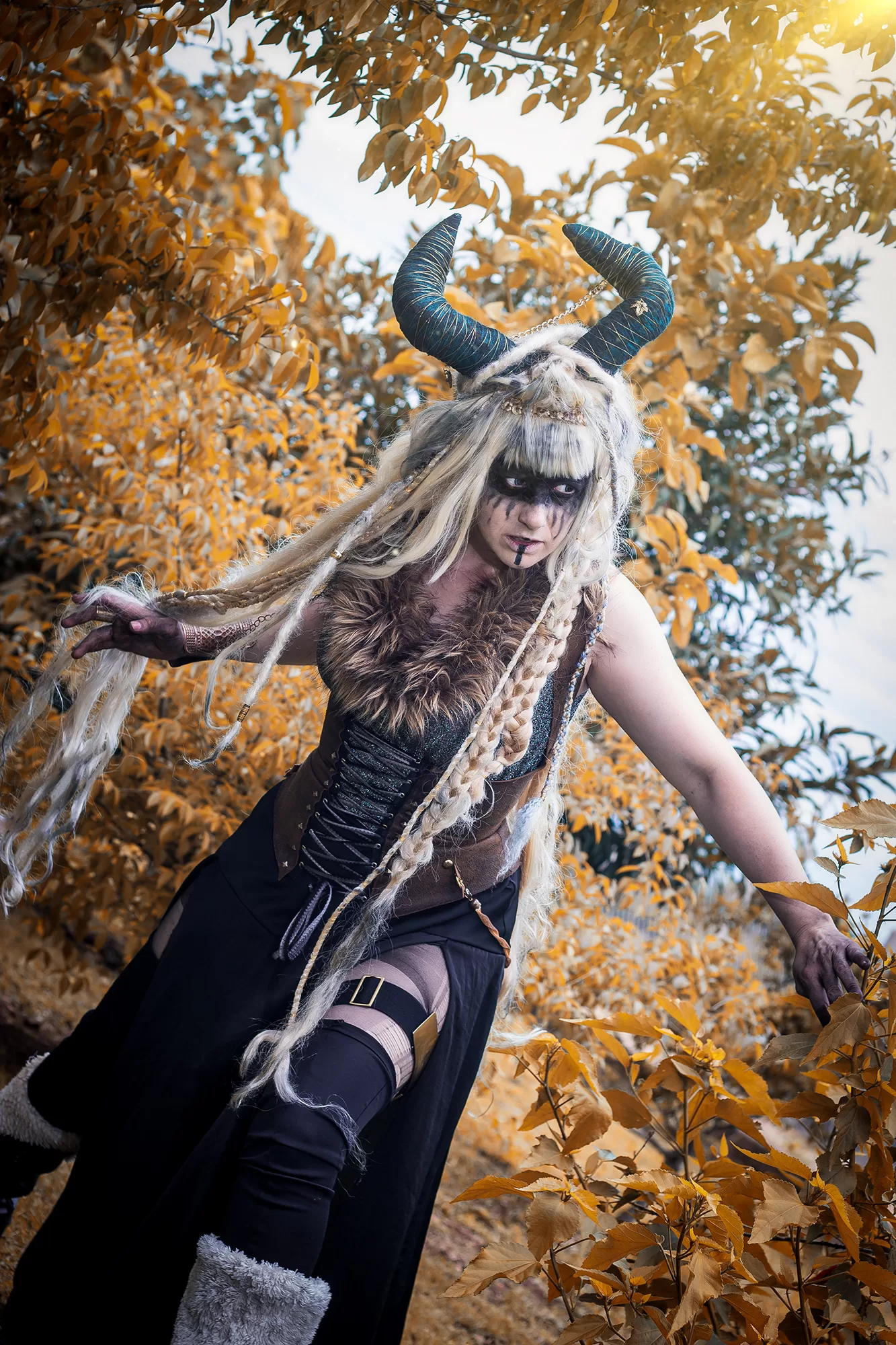 Foto 6 — | Dia das Bruxas | Bruxa Viking por Gaby Sá