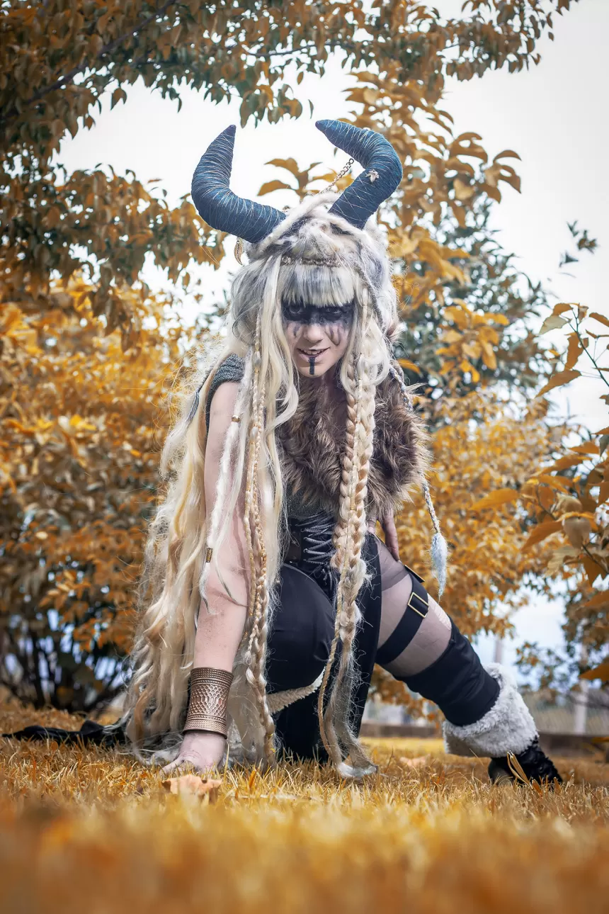 | Dia das Bruxas | Bruxa Viking por Gaby Sá (#8)