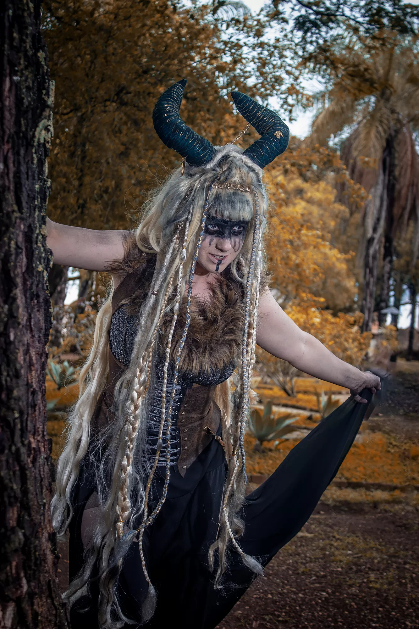 Foto 2 — | Dia das Bruxas | Bruxa Viking por Gaby Sá