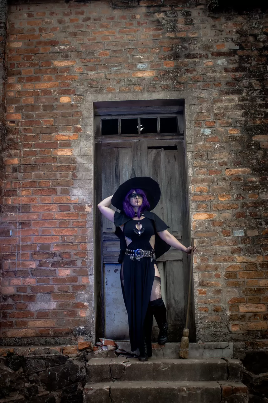 | Dia das Bruxas | Bruxa  por Gaby Sá (#9)