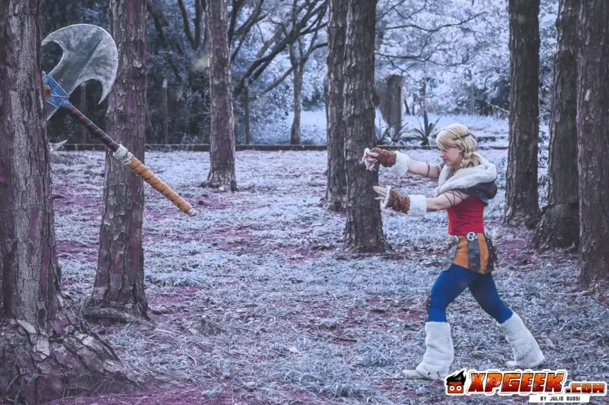 Astrid  Como  Treinar Seu Dragao  por Gaby Sá