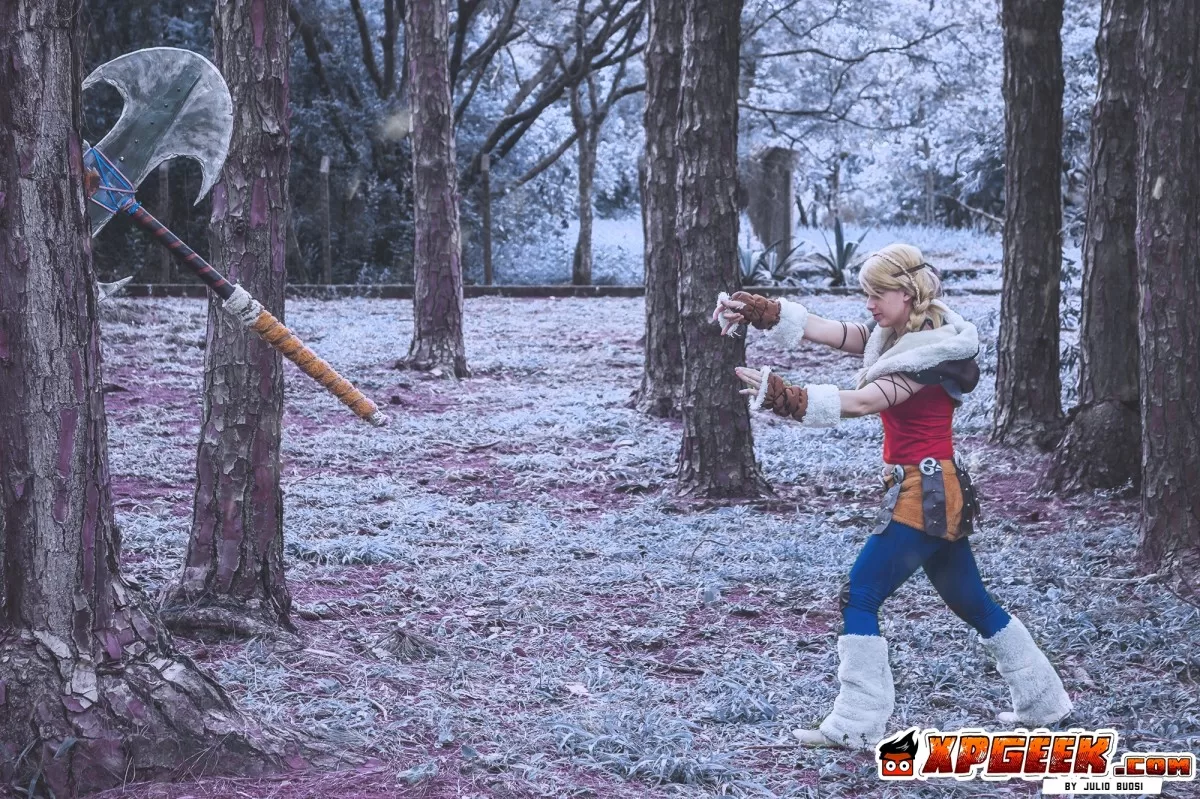 Foto 1 — Astrid  Como  Treinar Seu Dragao  por Gaby Sá