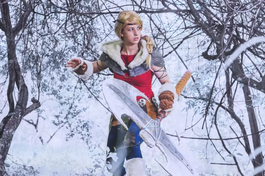Astrid  Como  Treinar Seu Dragao  por Gaby Sá (#9)