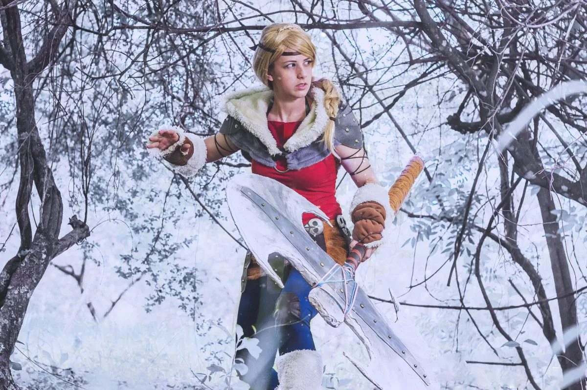Foto 9 — Astrid  Como  Treinar Seu Dragao  por Gaby Sá