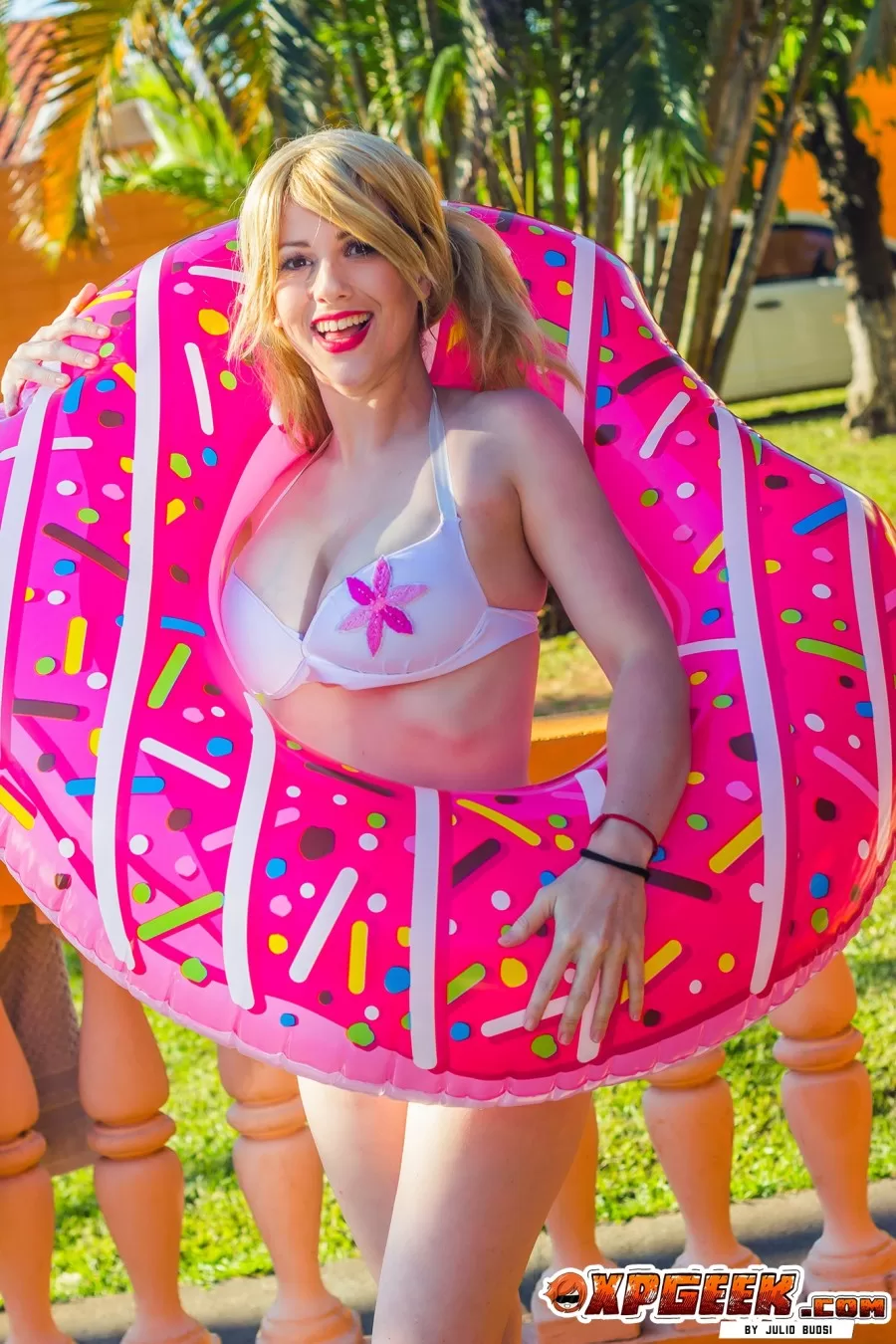 Foto 6 — Lucy Heartfilia  versão biquini  Fairy Tail  por Gaby Sá