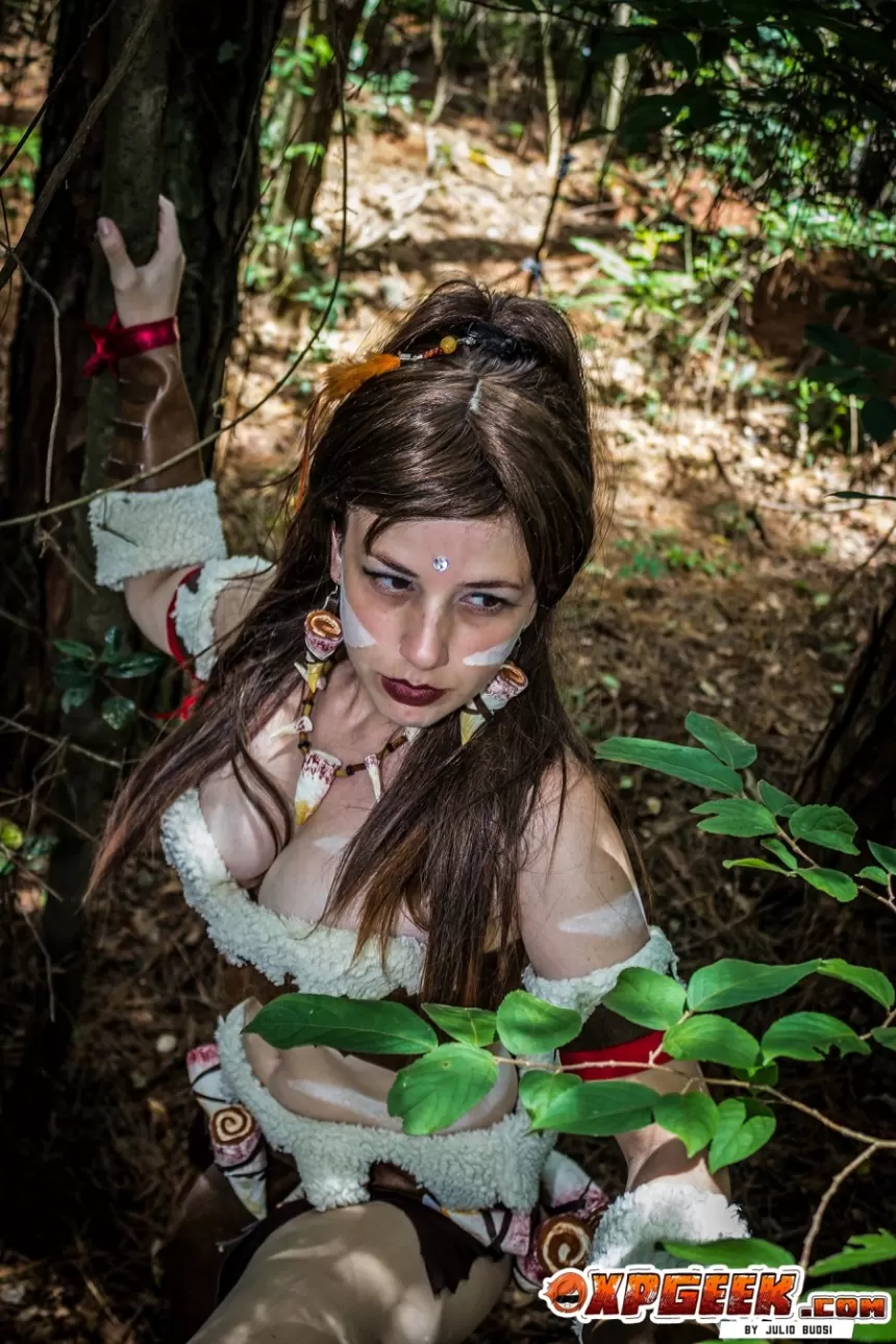 Nidalee League of Legend  por Gaby Sá (#8)