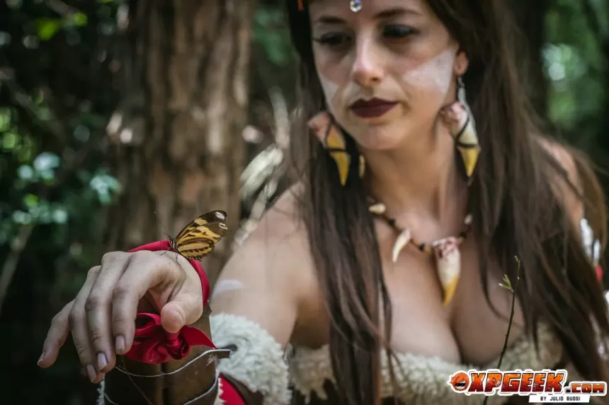 Nidalee League of Legend  por Gaby Sá (#10)