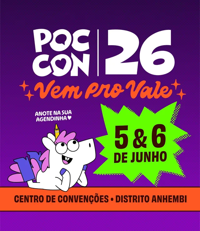 Poc Con - Feira Lgbtqia+ de Quadrinhos e Artes Gráficas - 2026