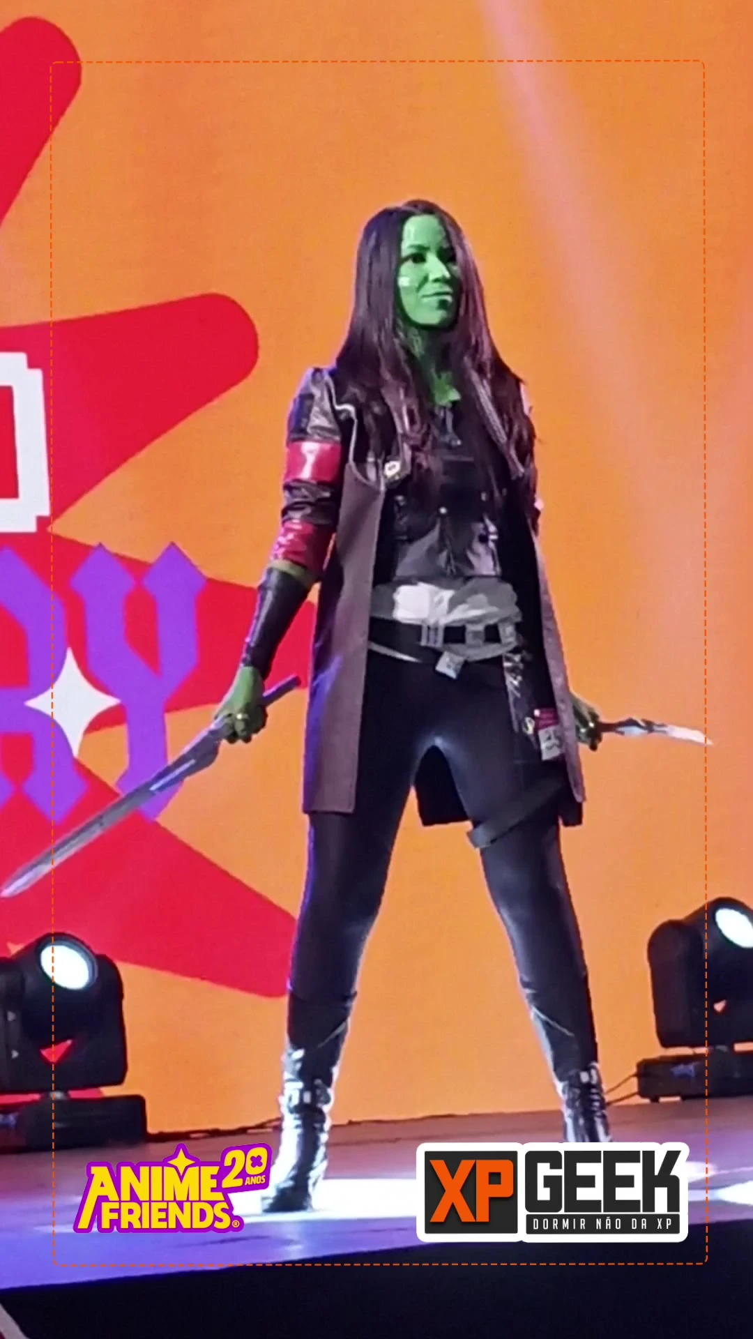 desfile cosplay Anime Friends 2023 #cosplay #guardioesdagalaxia #animefriends #marvel #geek