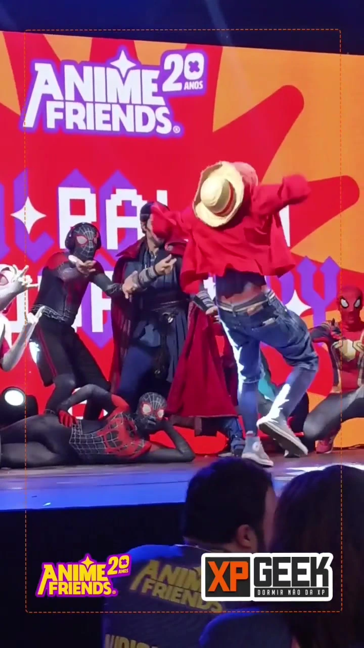 Anime Friends no Aranha Verso #cosplay #spiderman #homenaranha #marvel #geek