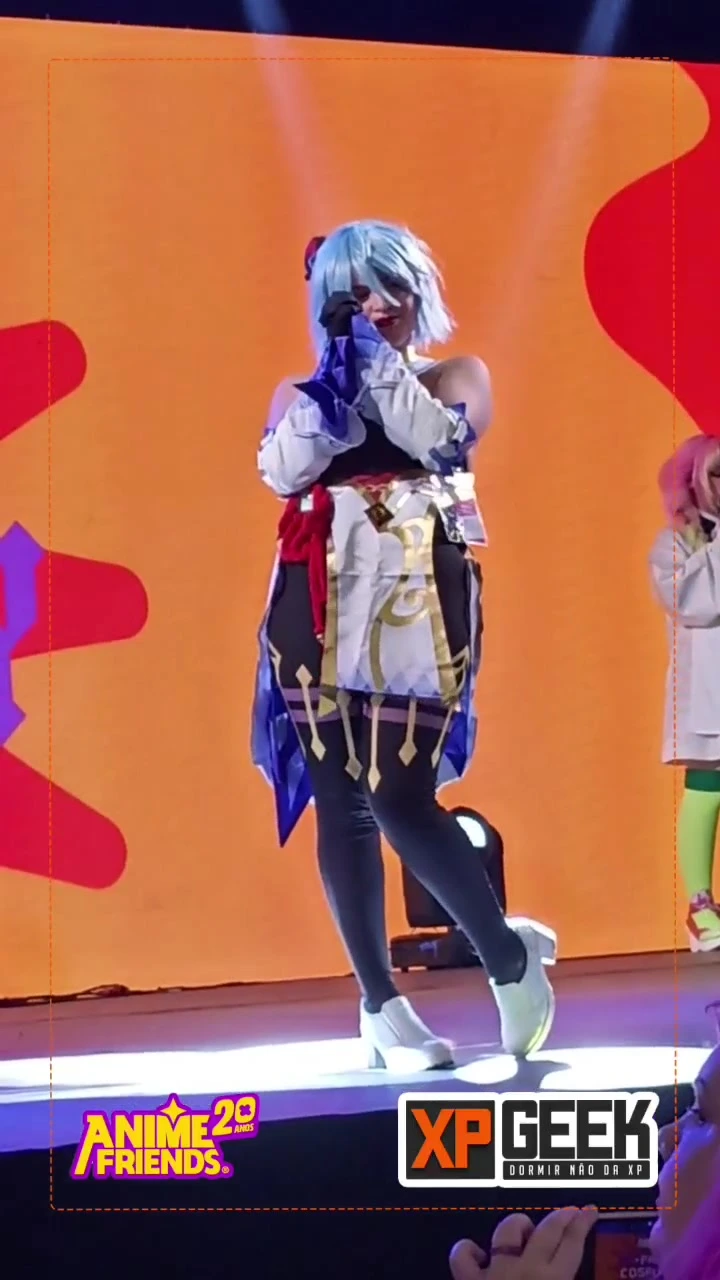 desfile cosplay Anime Friends 2023 #game #cosplay #geek #genshinimpact #animefriends2023