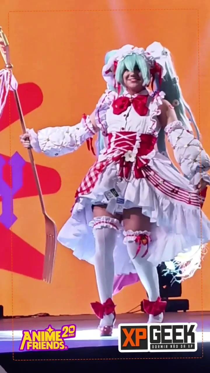 desfile cosplay Anime Friends 2023 #vocaloid #geek #cosplay #animefriends2023