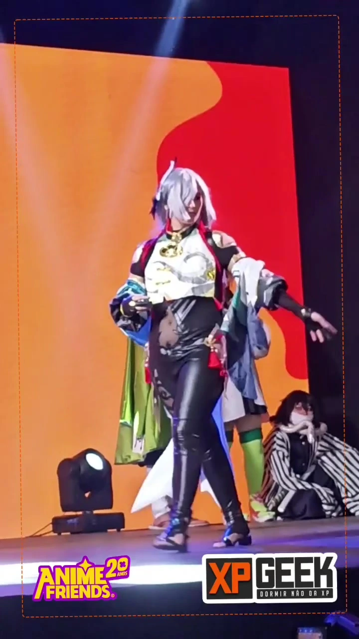 desfile cosplay Anime Friends 2023 #cosplay #game #genshinimpact #animefriends #geek #8