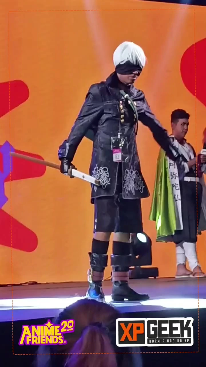 desfile cosplay Anime Friends 2023 #cosplay #game #nierautomatacosplay #geek #animefriends