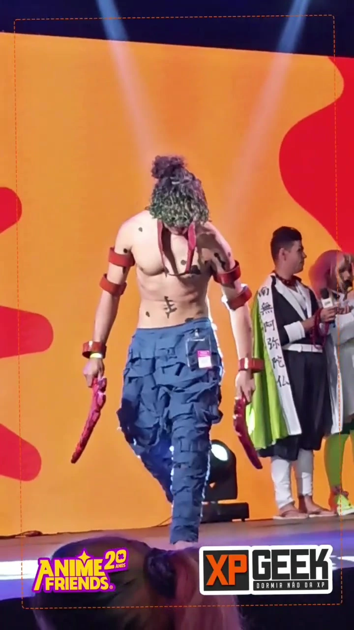 desfile cosplay Anime Friends 2023 #anime #cosplay #kimetsunoyaiba #geek #animefriends #03