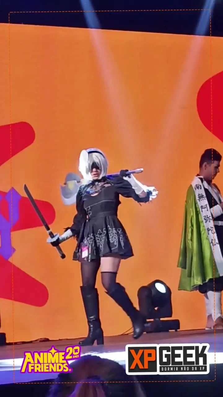 desfile cosplay Anime Friends 2023 #cosplay #nierautomata #game #animefriends #02