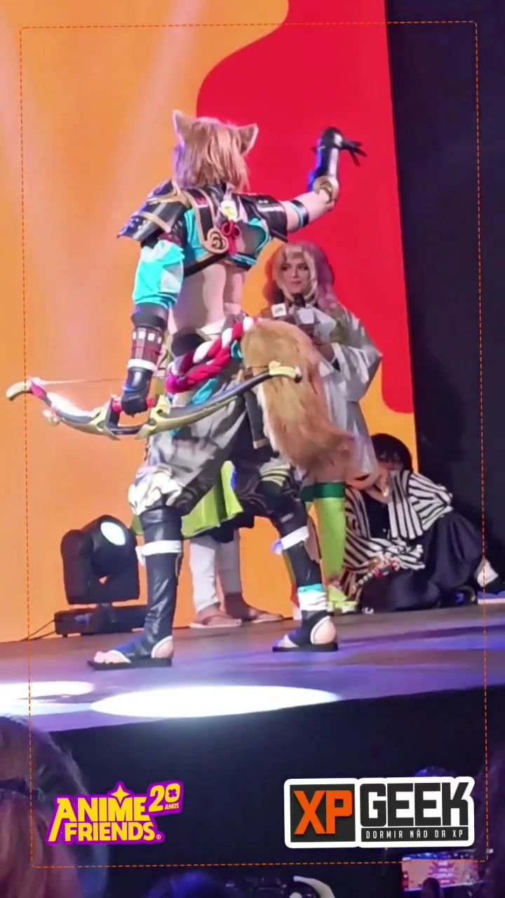 desfile cosplay Anime Friends 2023 #cosplay #game #genshinimpact #geek #animefriends #09