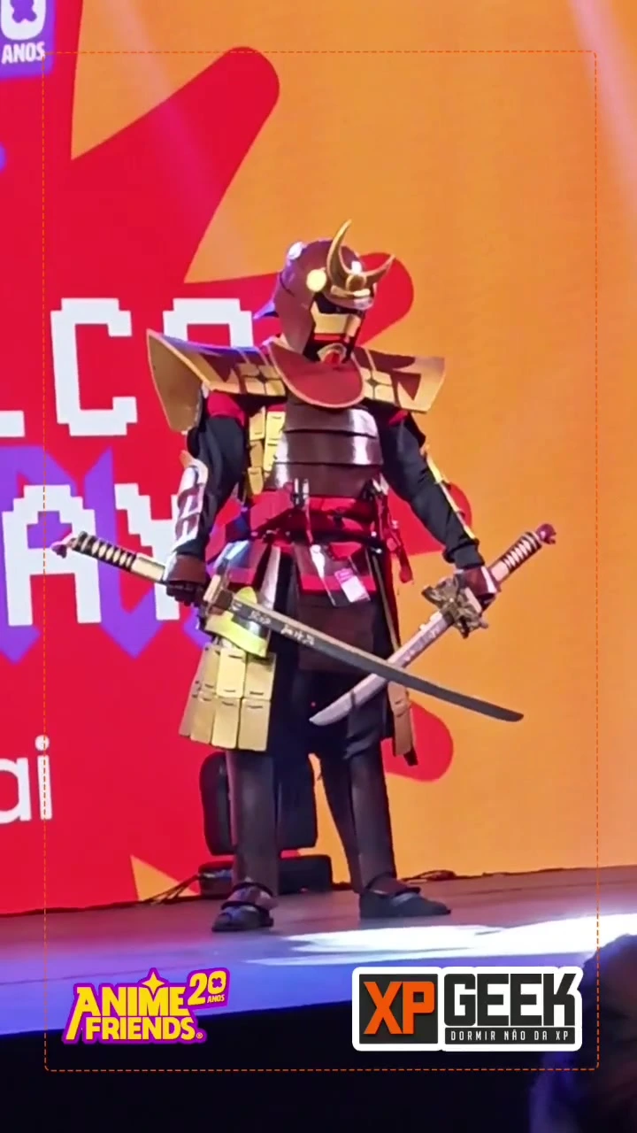 desfile cosplay Anime Friends 2023 #cosplay #samurai #anime #game #animefriends