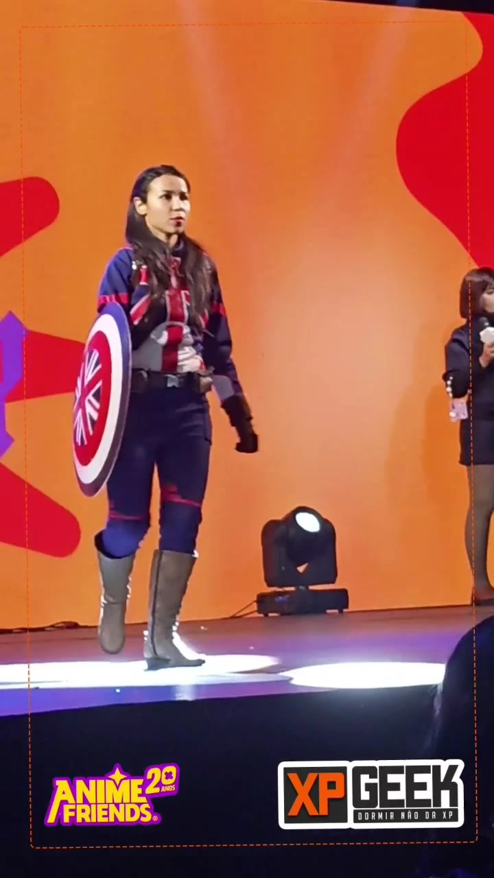 desfile cosplay Anime Friends 2023 #cosplay #capitacarter #marvel #avengers #animefriends