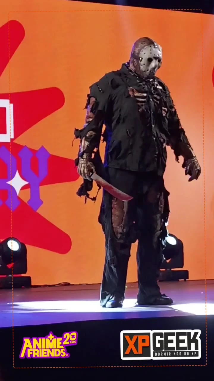 desfile cosplay Anime Friends 2023 #cosplay #terror #jason #sextafeira13 #animefriends #frideythe13th