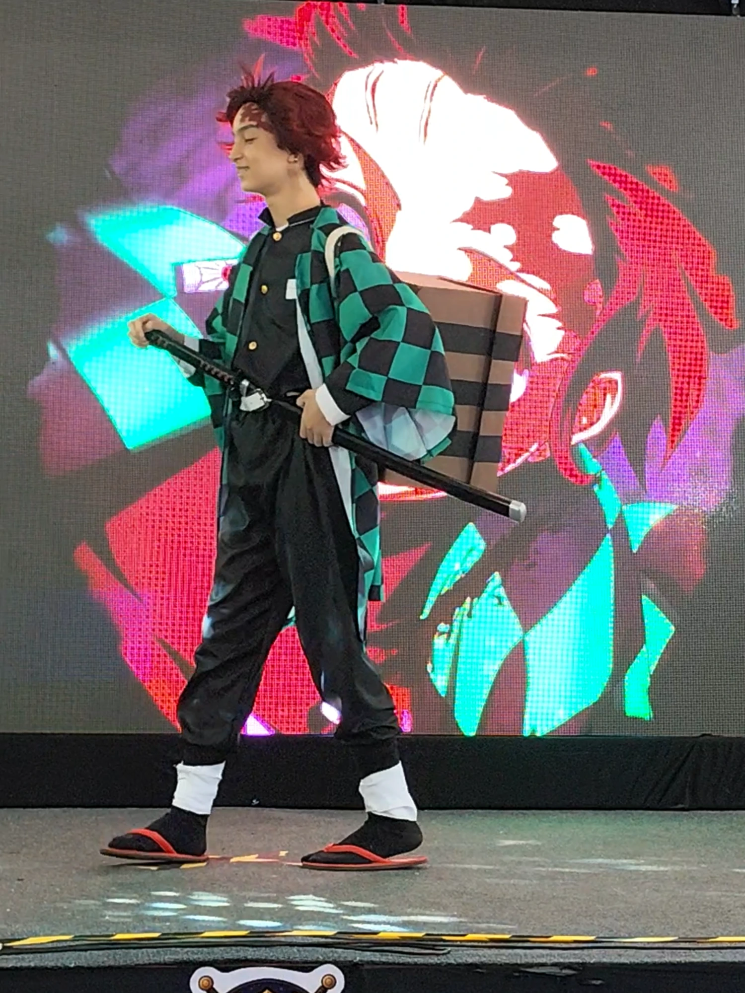 Desfile Cosplay Guardiões Geek Fest 2026  Rafael Guideti Tanjiro Kamada