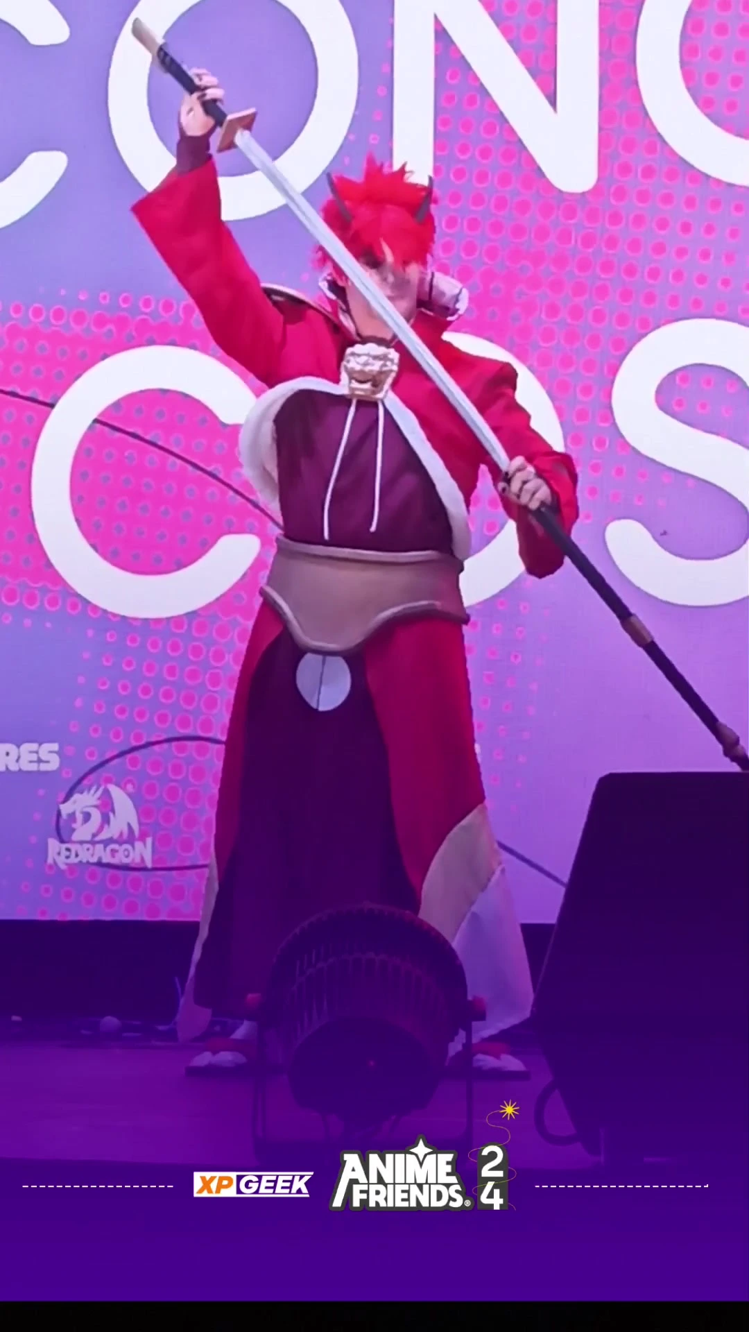 desfile cosplay Anime Friends 2024 - tensei shitara slime #anime #cosplay #geek #af2024❤