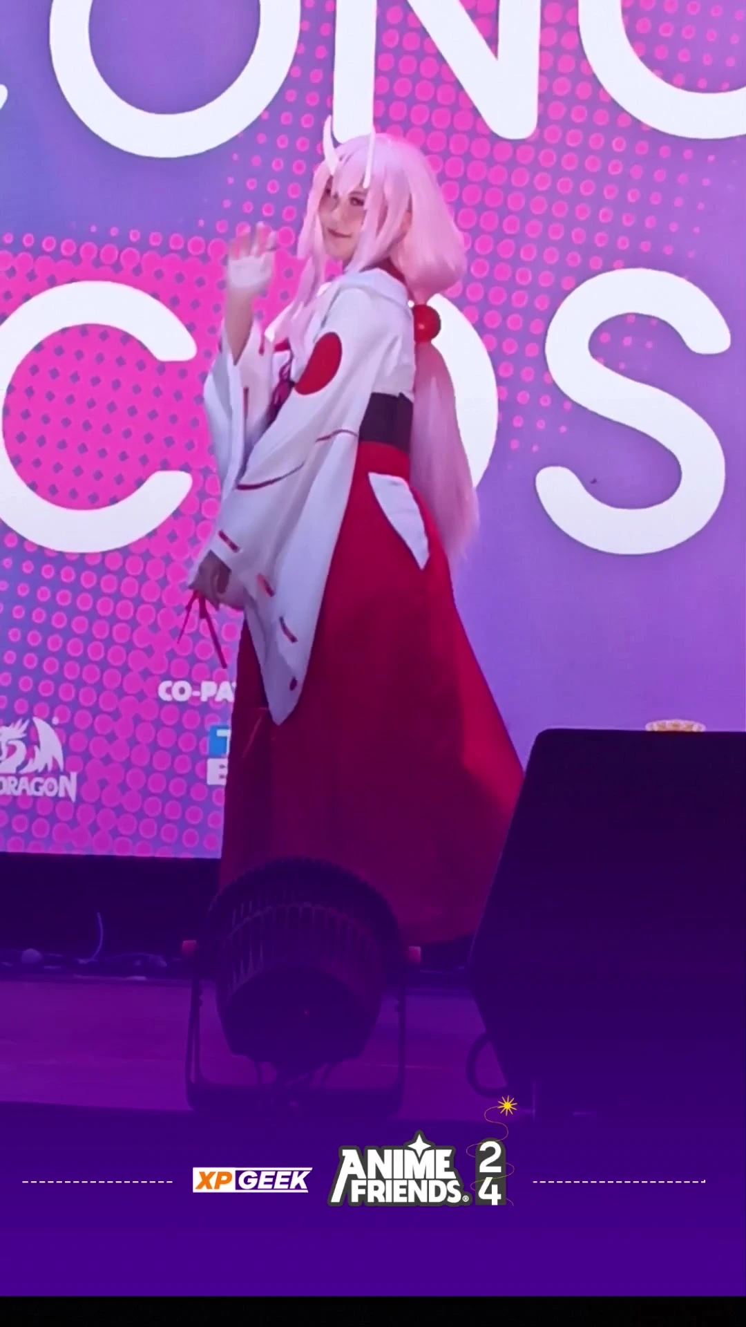 desfile cosplay Anime Friends 2024 - Tensei shitara Slime #anime #af2024❤ #tenseishitaraslimedattaken #geek