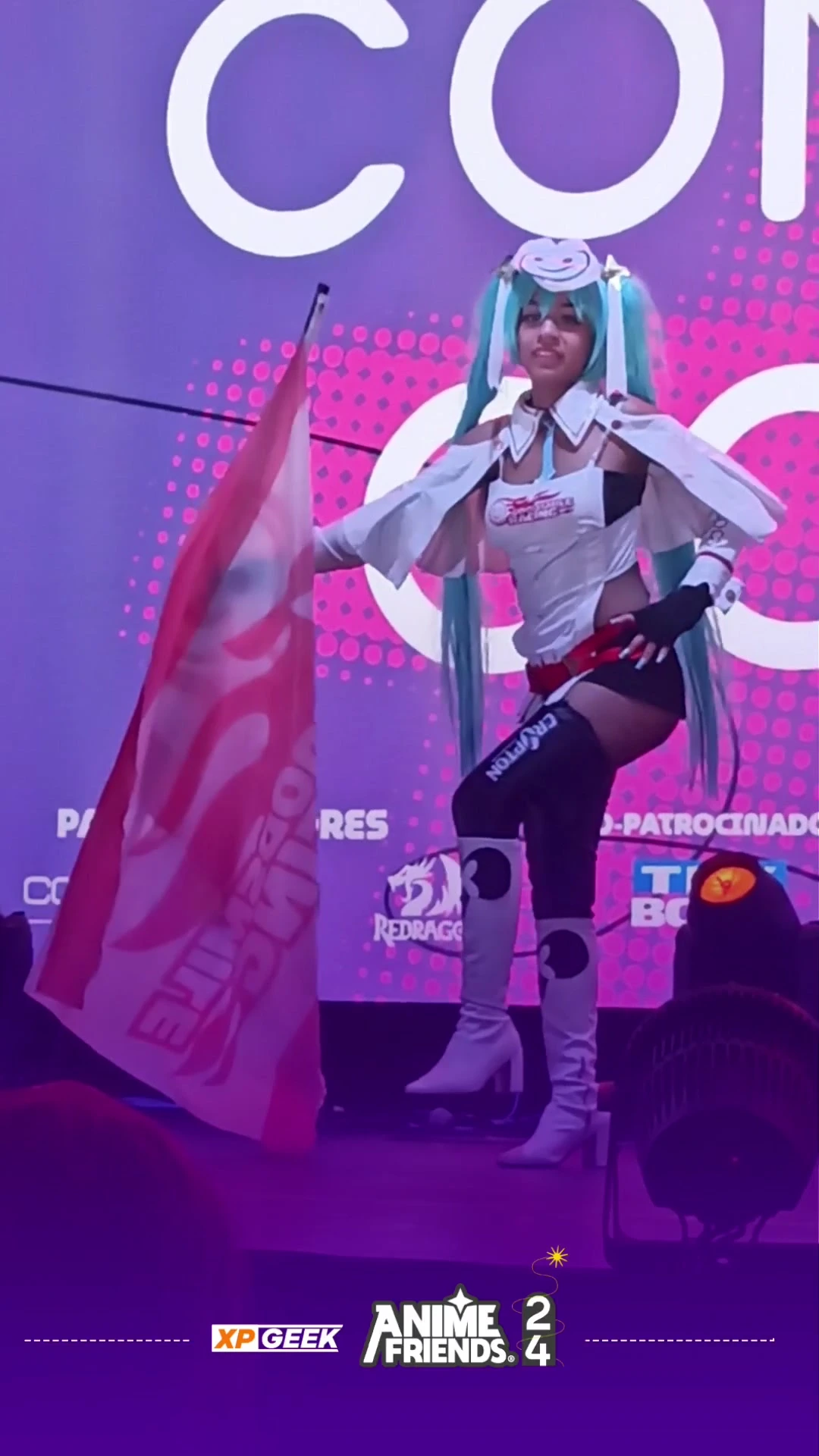 desfile cosplay Anime Friends 2024 - vocaloid #af2024 #cosplay #geek #vocaloid