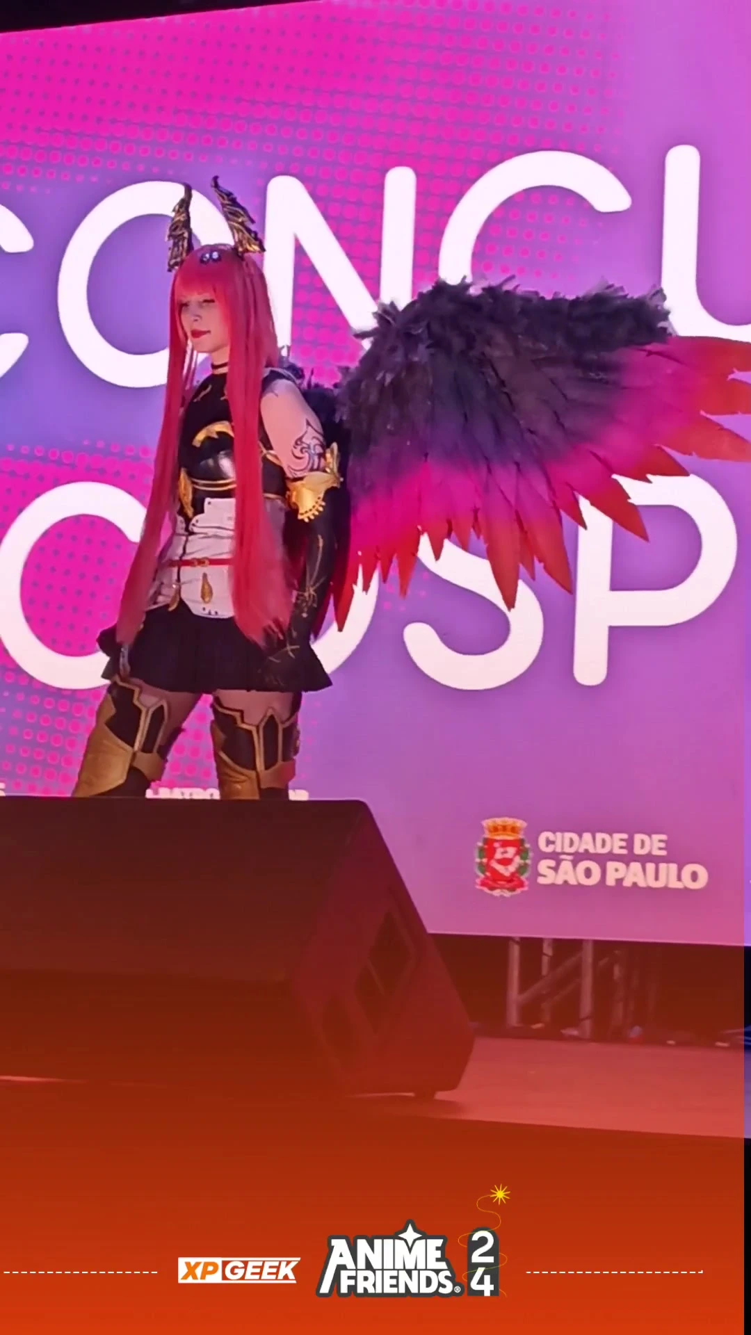 desfile cosplay Anime Friends 2024 Domingo - #cosplay #game #geek #af2024