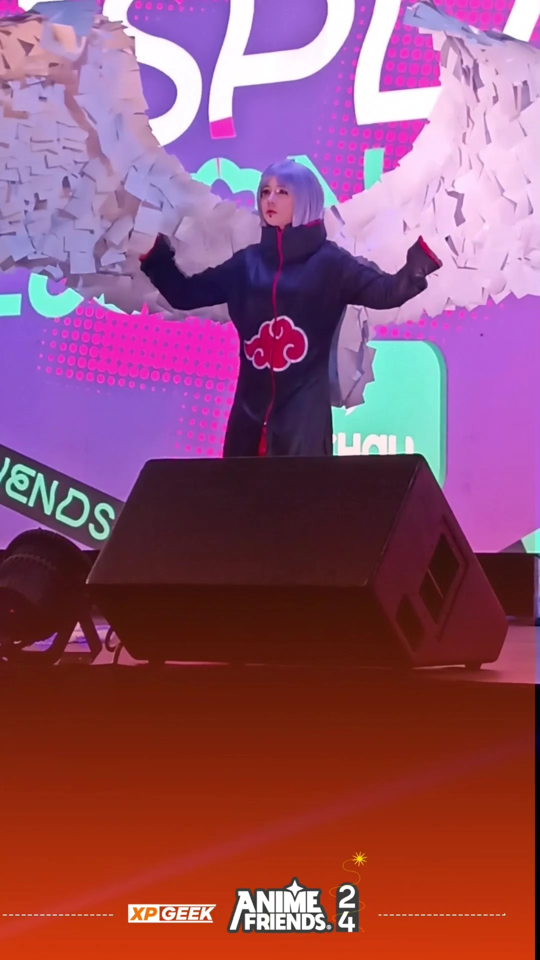 desfile cosplay Anime Friends 2025 - Naruto #anime #naruto #geek #af2024