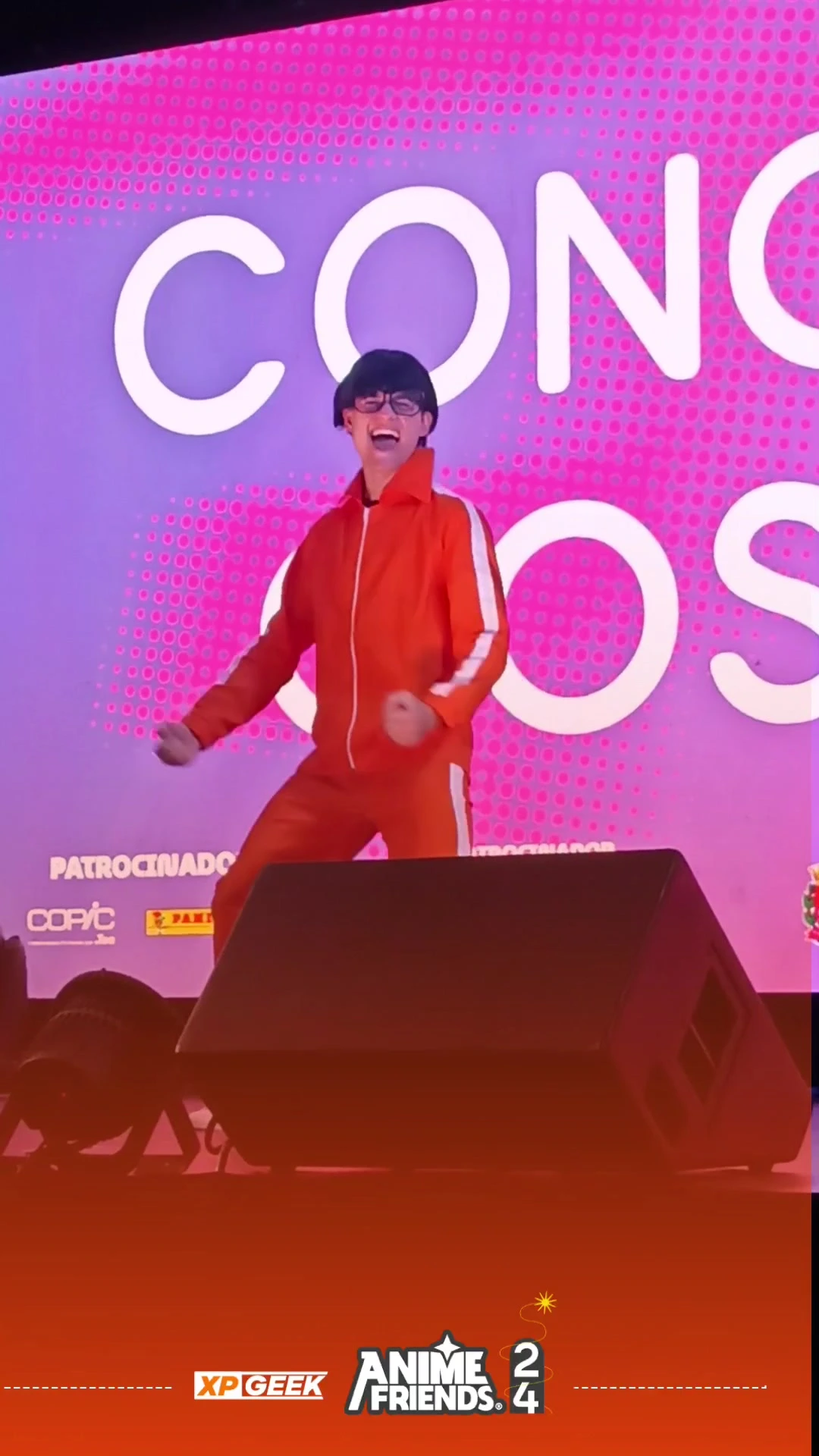 desfile cosplay Anime Friends 2024 - meu malvado favorito #animacao #cosplay #geek #af2024 #omeumalvadofavorito