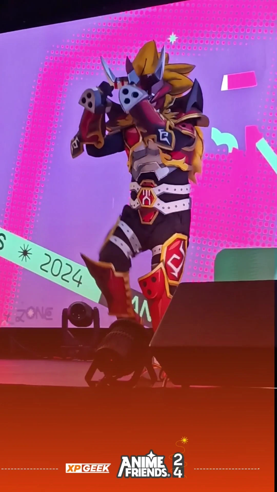 desfile cosplay Anime Friends 2024 - Digimon #anime #geek #digimon #cosplay #af2024