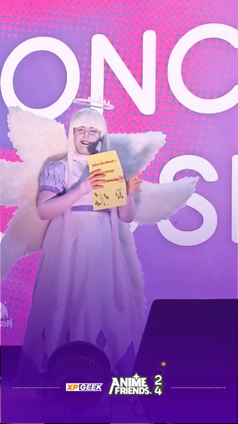 desfile Cosplay Anime Friends 2024 - Hazbin Hotel #hazbinhotel #cosplay #geek #af2024
