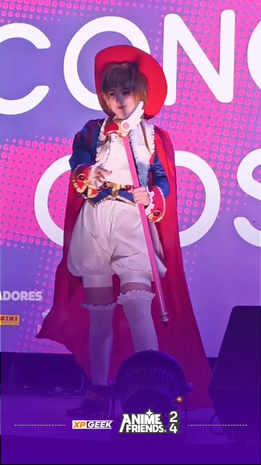 desfile cosplay Anime Friends 2024 Sakura Card Captor @mari.scuracchio #Anime #sakuracardcaptor #Cosplay #af2024