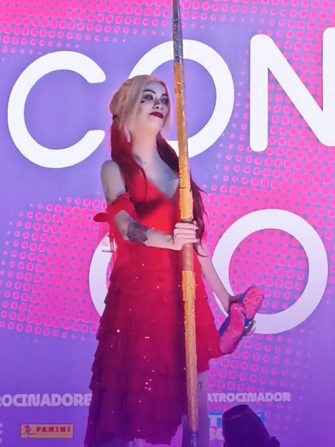 Desfile cosplay Anime Friends 2024 -Arlequina #harleyquinn #batman #hq #cosplay #af2024 #suicidesquad