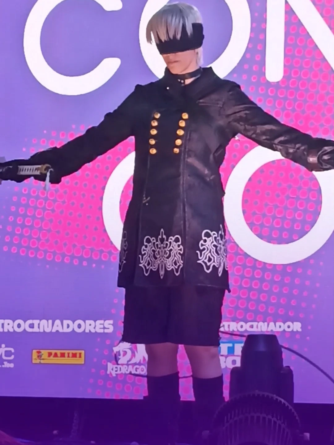 Desfile cosplay Anime Friends 2024 Near Automata #game #nearautomata #cosplay #geek #af2024