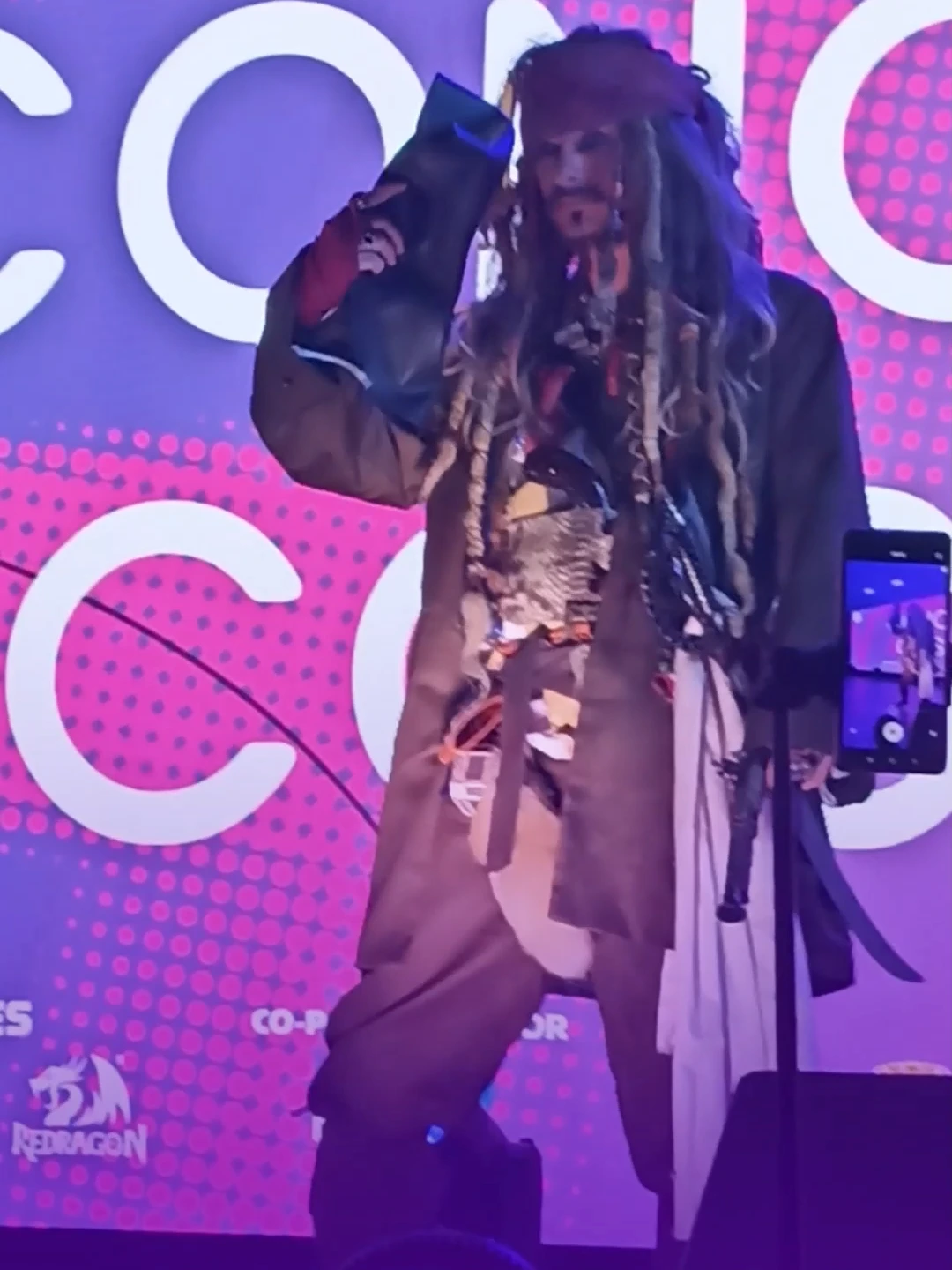 Desfile cosplay Anime Friends 2024 Piratas do caribe #piratesofthecaribbean #piratasdocaribe #filme #cosplay #af2024