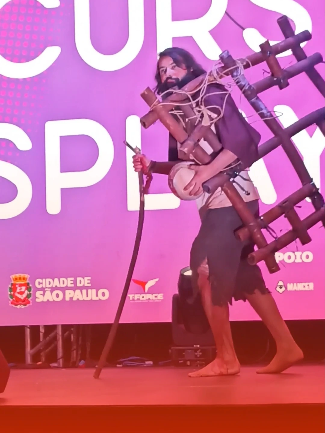 Desfile cosplay Anime Friends 2024 Filme Náufrago #naufrago #filme #cosplay #af2024