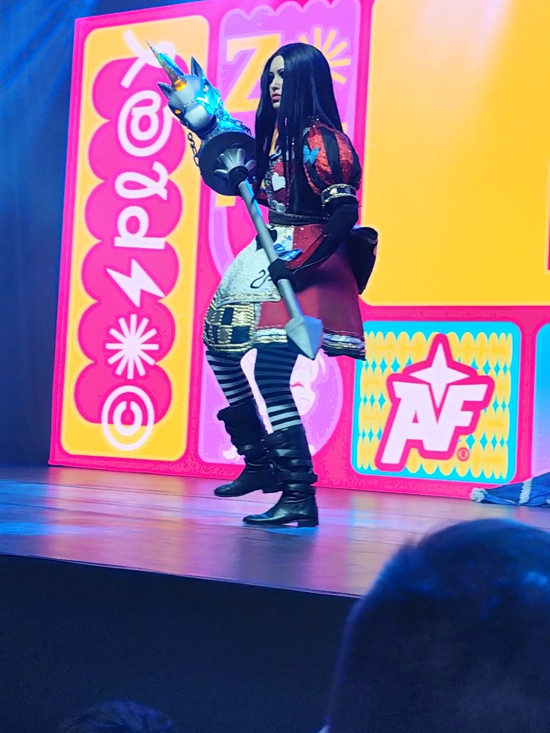 Desfile Cosplay Animefriends 2025 @Carol Frazão  #alicemadnessreturns #Cosplay #game #animefriends #animefriends2025